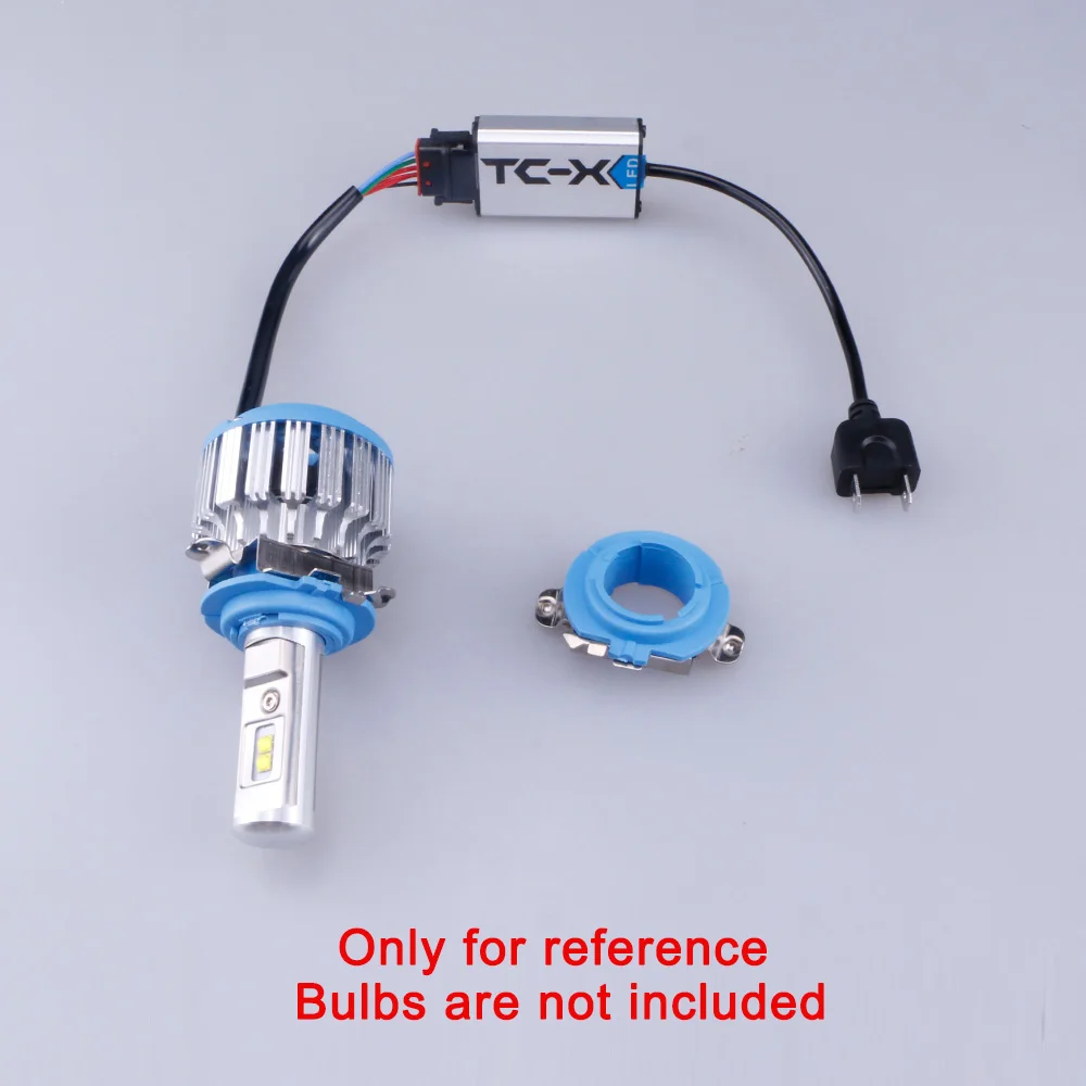 H7 LED Headlight Bulbs Adapter Base Holder 2 PCS For Octavia A5 FL Riich G5 Benz C Class B Class GLA ML B50 B70 Edge