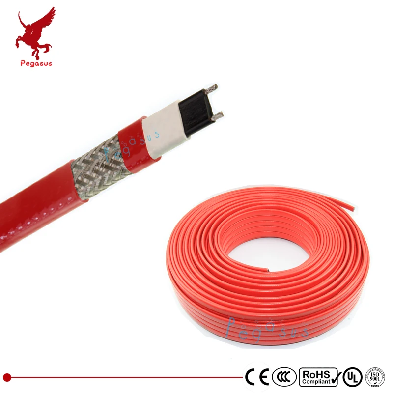 15m 200V 240V type heating tape 14mm width self regulating ...