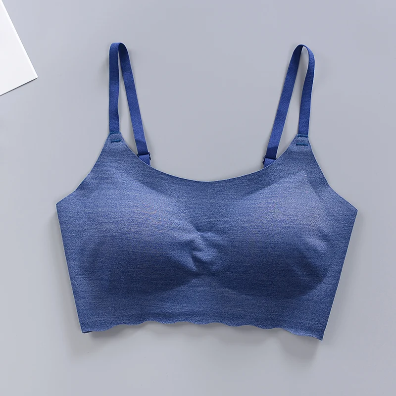 seamless sports bra breathable push up bra for small breasts Wire Free Plus  Size Seamless Brassiere Bras For Women Full Cup Bras - AliExpress