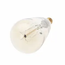 110 В 60 Вт винтажная лампа Эдисона ST48 Античная вольфрамовая нить накаливания E12 База для украшения дома