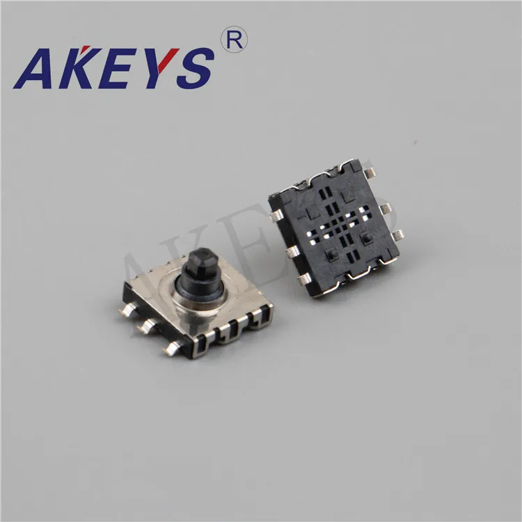 YJ-A07-03 Momentary Multifunction Switch Five Way Tactile Switch 10*10*5H SMD 6 Pin