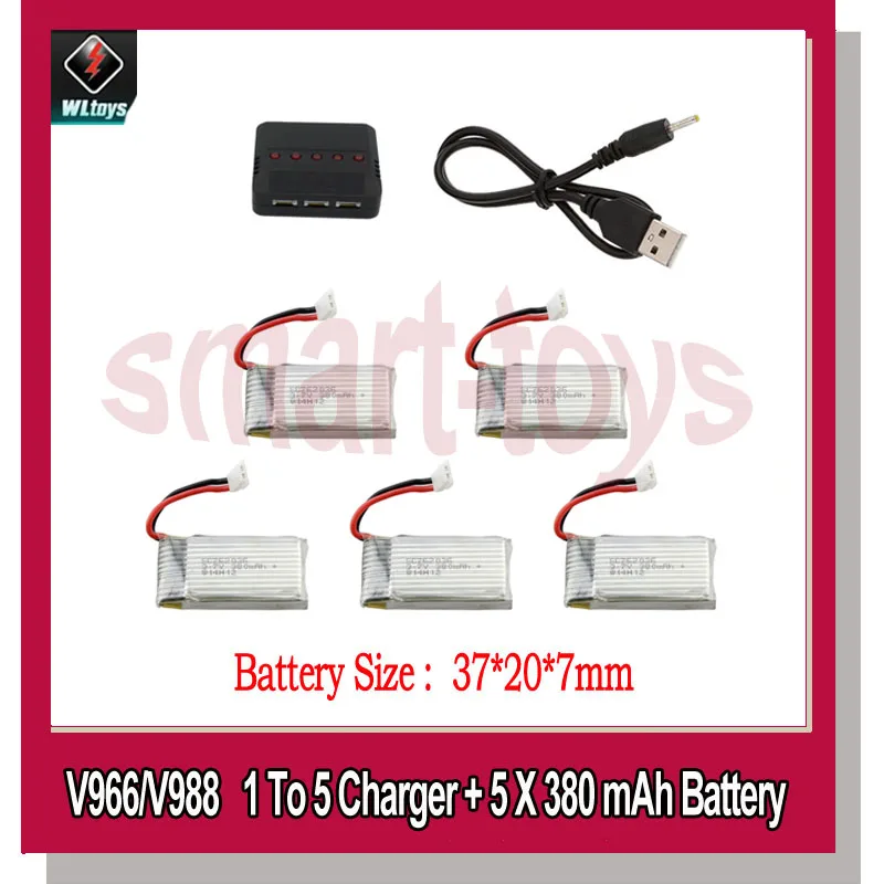 Зарядное устройство USB для Wltoys V966 V977 V988 V930 5 шт.|battery for htc nexus one|battery powered remote control