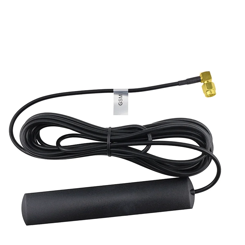 

GSM GPRS Antenna 433 Mhz 2.5dbi Cable 90 SMA Male Universal DAB Patch Aerial
