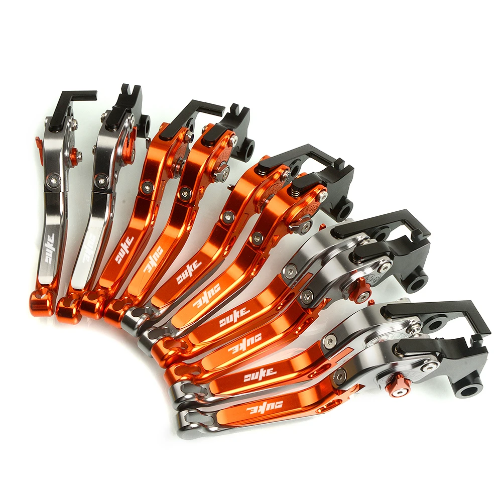 Motorcycle CNC Adjustable Brake Clutch Levers For KTM 125Duke 200Duke 250Duke 390Duke RC125 RC200 R
