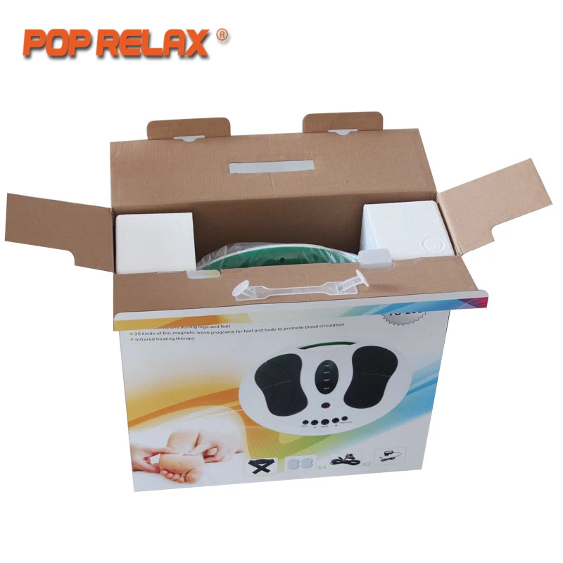 Электрический массажер для ног POP RELAX аппарат похудения мышечного стимулятора