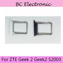 Для ZTE Geek 2 Geek2 S2003 Nano Sim+ Micro лоток для карт SD Держатель Слот Запчасти для авто