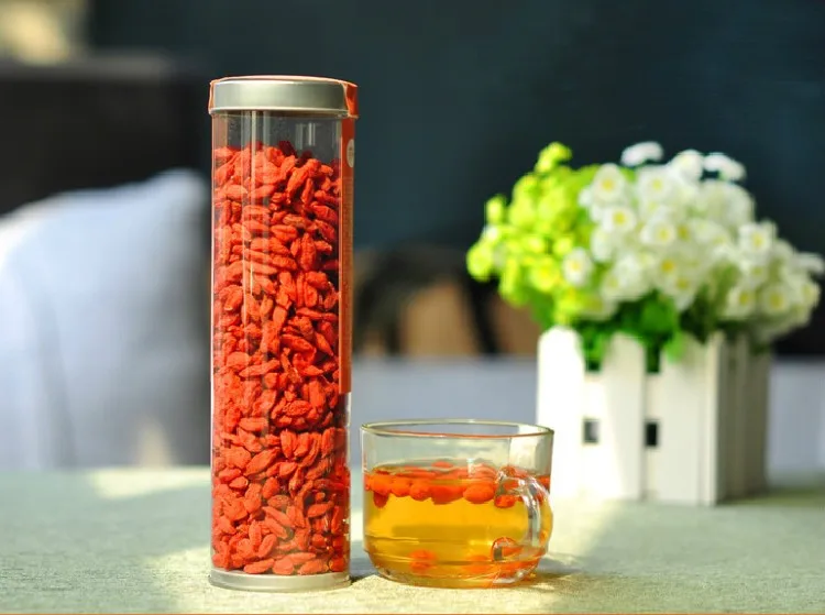  C-TS065 hot sale top grade 250g dried Goji Berries for sex, Goji berry(Wolfberry) herbal Tea green food for health 