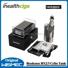 100% Original Wismec Reuleaux RX2/3 TC 150 W/200 W Caja Mod Firmware Actualizable En Forma de Cilindro tanque y el teorema de Tanque