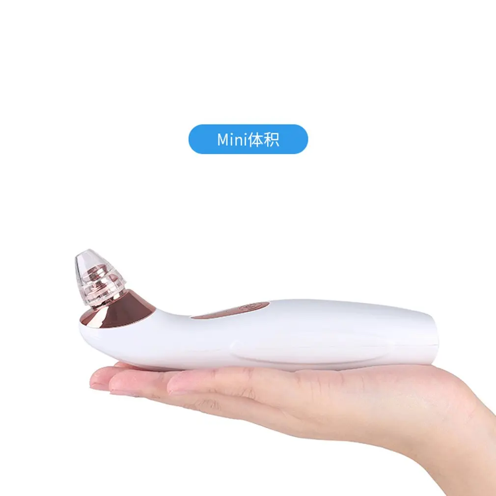 

Portable Size Household Use Rechargeable Vacuum Blackhead Remover Facial Vacuum Pore Cleaner Nose Acne Facial Skin Care Device