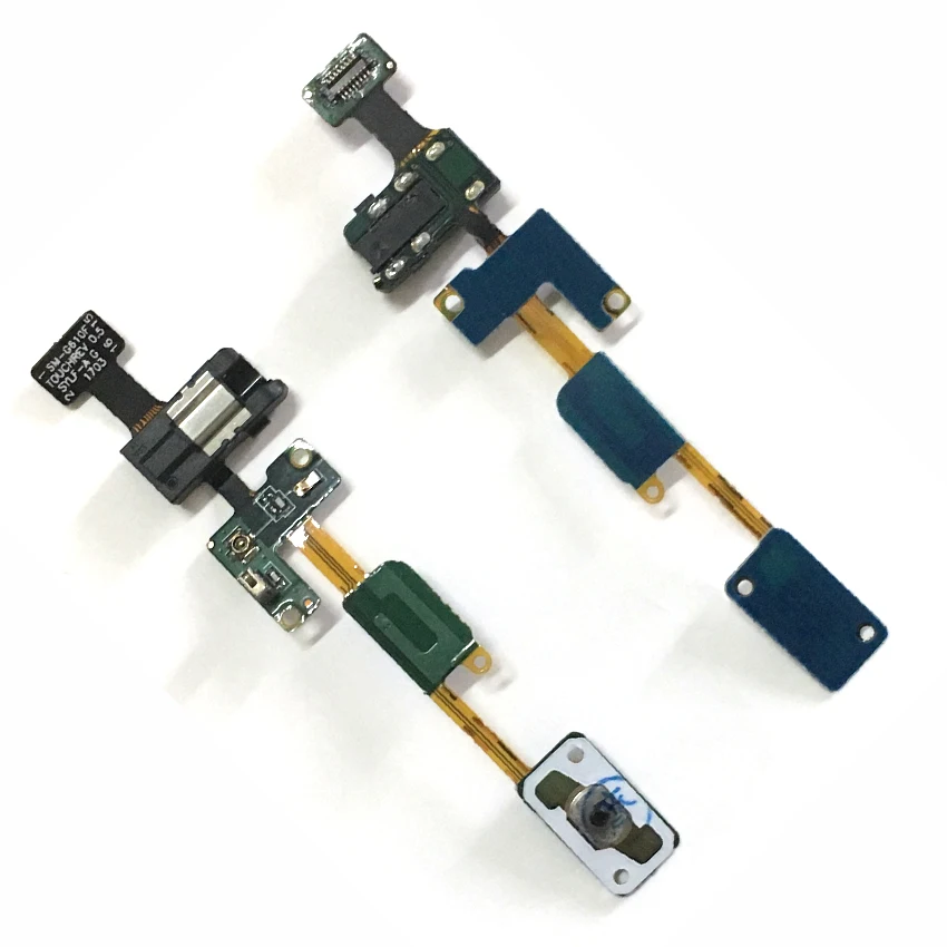 

20PCS For Samsung Galaxy J7 Prime On7 2016 G6100 / J5 Prime On5 G5700 Home Button Keypad Sensor Audio Jack Headphone Flex Cable