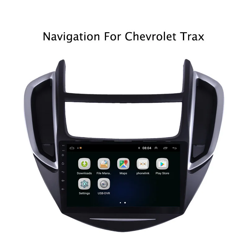 Top 9" 2.5D IPS Android 8.1 Car DVD GPS Player For Chevrolet Trax Car Radio Stereo Head Unit with Navigation 1
