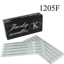 5F Disposable Sterile Tattoo Needles 50pcs Flat Single Sterile Tattoo Needles For Tattoo Machine Supplies Body Art Free Shipping