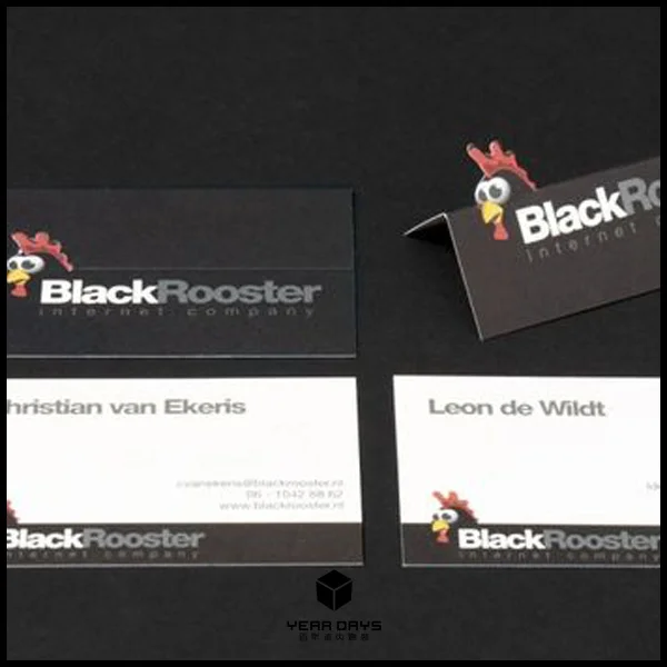 folding name cards