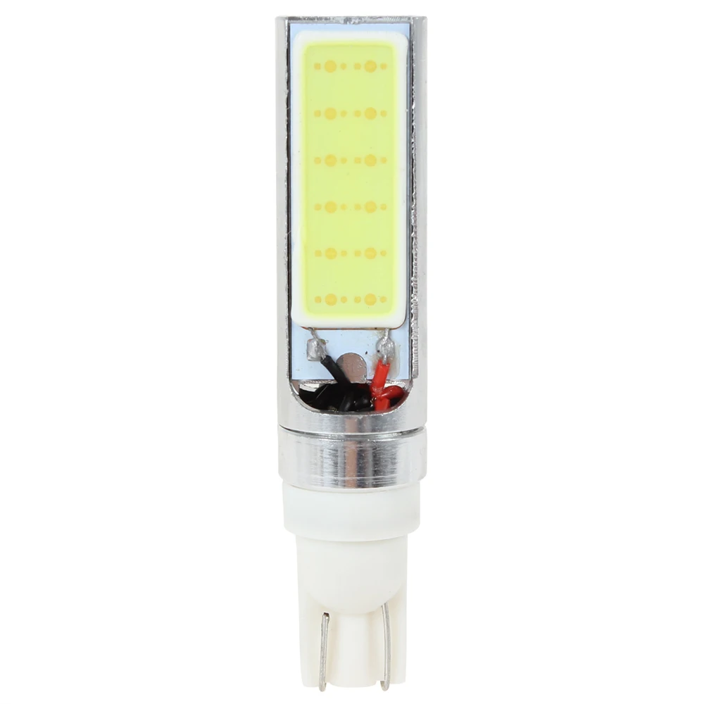 

300LM Super Bright Xenon White T10 10W LED COB Bulb Fog Lamp light