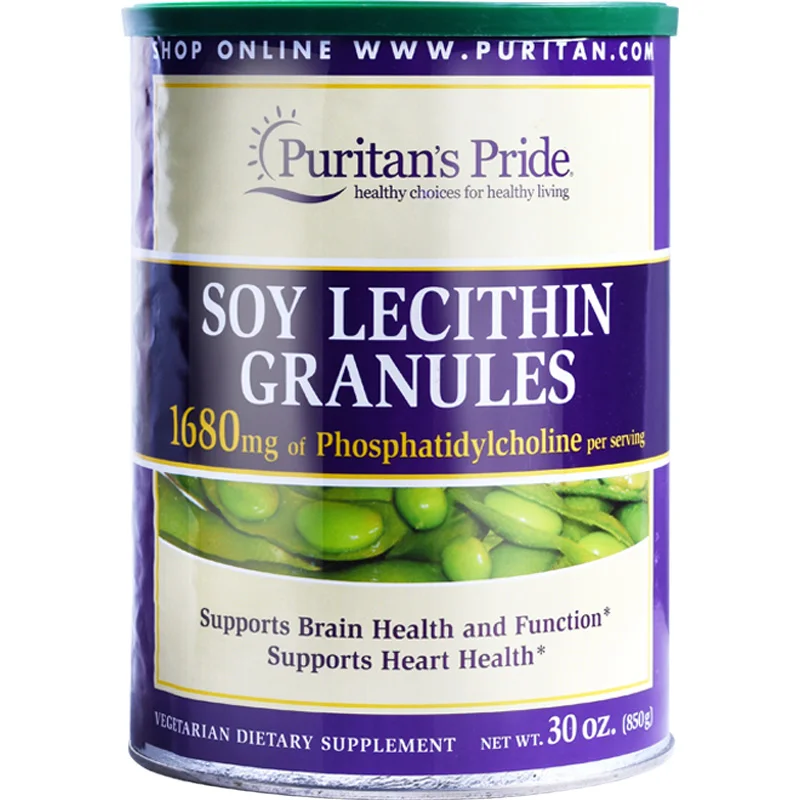 

Free shipping soy lecithin granules 850 g