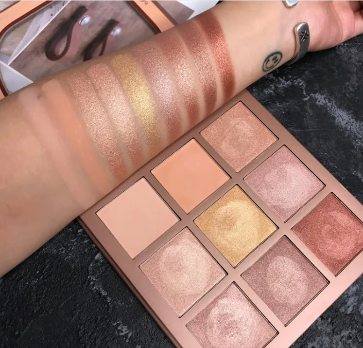 Палитра теней Shimmer светящийся блеск палитра для век хайлайтер Bronzer Contour Face