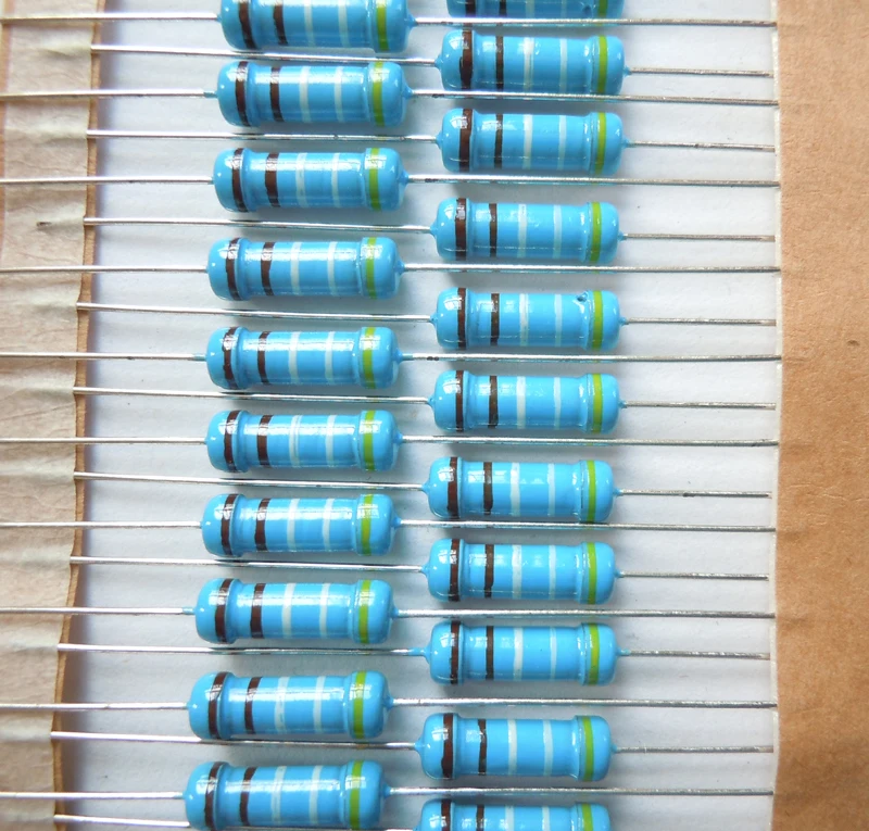 Assorted 20W Cement Resistors - 5 Piece Value Pack (Choose From 3K, 10K, 100K, 200K Ohm Etc.)