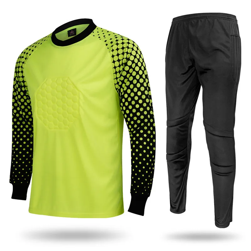 Prix pour Football Jersey Portiers Gardiens De But Jersey Mis À manches longues Top Pantalon Vêtements Pour Hommes Chemise kits costumes Costumes Robe L401 Prix pour Football Jersey Portiers Gardiens De But Jersey Mis À manches longues Top Pantalon Vêtements Pour Hommes Chemise kits costumes Costumes Robe L401