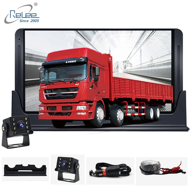 

Relee RLDV-11 Truck dvr camera system touch screen Dash Cam Dual FHD 1920x1080P Video Recorder 7.0Inch car black box