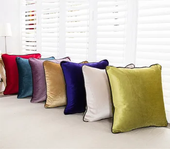 

Luxurious Velvet Velour Pillow Cover Decorative Cushion Cover Home Decor Pillow Decorative Throw Pillows Pillow Case
