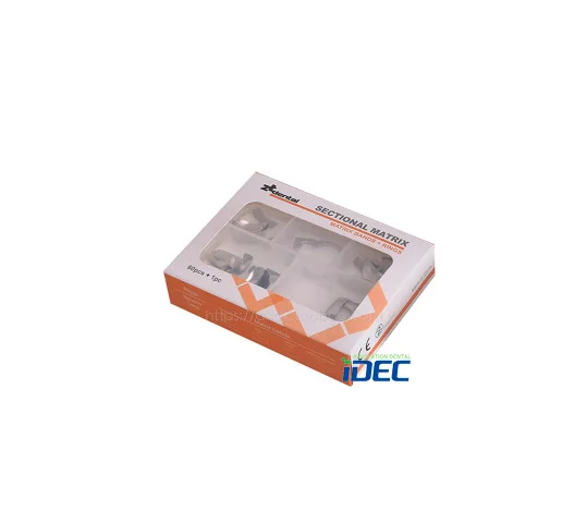 

Dental Sectional Contoured Matrices Matrix Ring kit 60pcs bands+1 ring