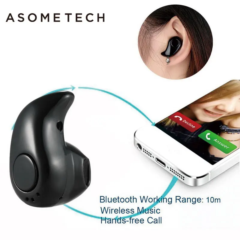 ASOMETECH наушники Bluetooth стерео S530 Мини Беспроводная Спортивная гарнитура Fone De Ouvido