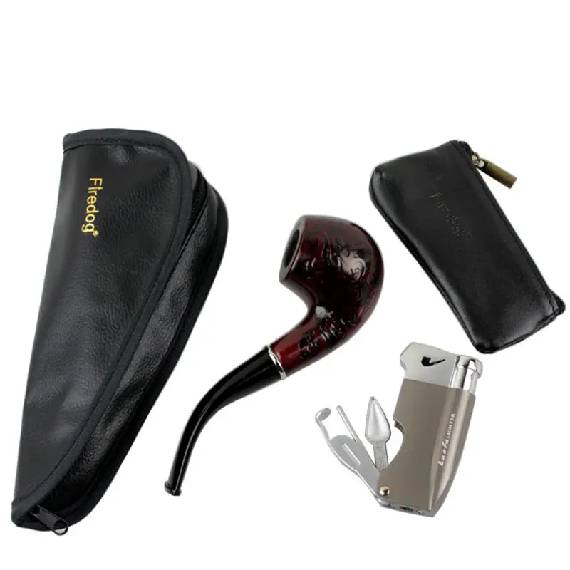 4 in 1 PU Leather Single Pipe Pouch font b Bag b font font b Case