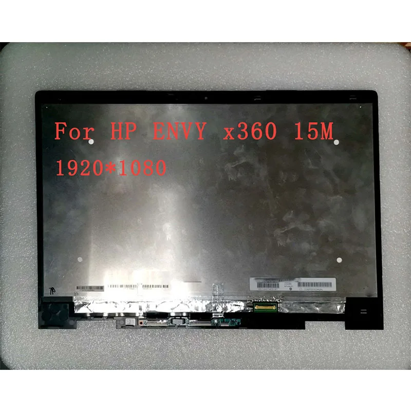 15 6-дюймовый сенсорный ЖК-экран в сборе для HP ENVY x360 15M M6-BP 15M-BP112DX N156HCA-EBB Rev. C1 FHD 1920*1080 |