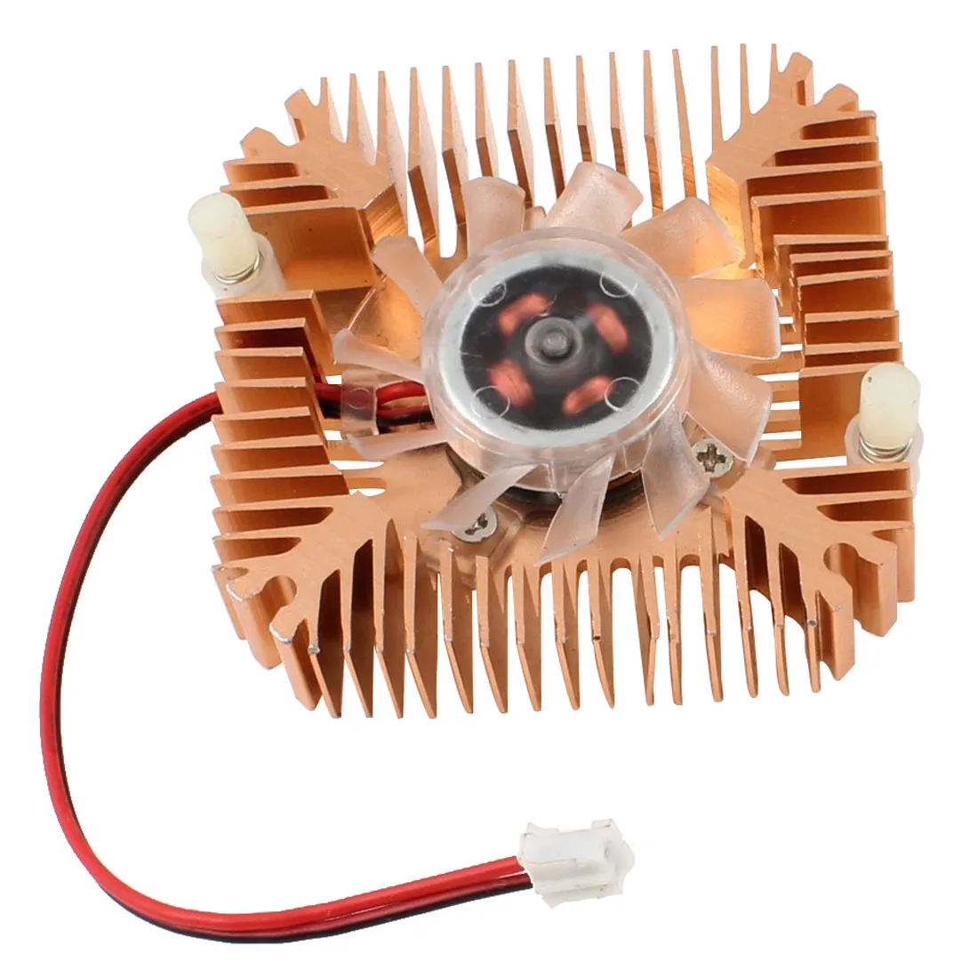 GTFS Hot 2Pin Computer VGA Video Card Heatsink Cooler Cooling Fanin