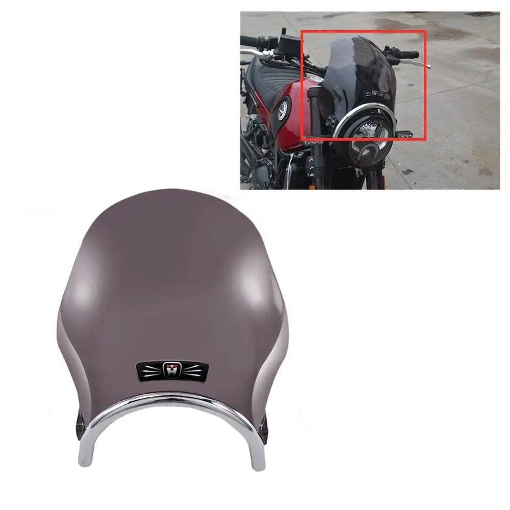 

For Benelli Leoncino 500 Front Motorcycle Windshield Windscreen Leoncino500