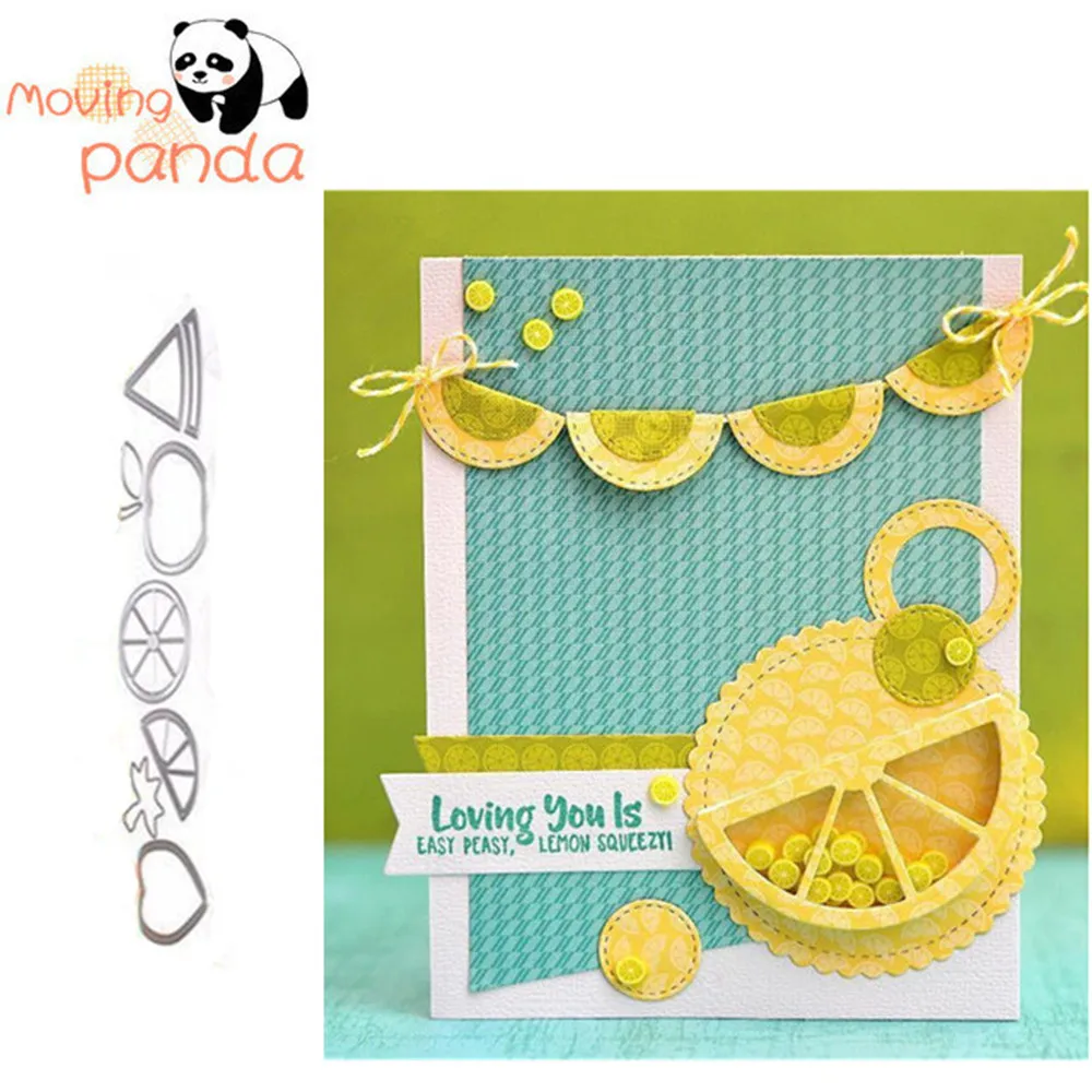

7PCS Summer Fruits cutting dies cut die mold Paper Craft Scrapbook paper craft knife mould blade punch stencils die