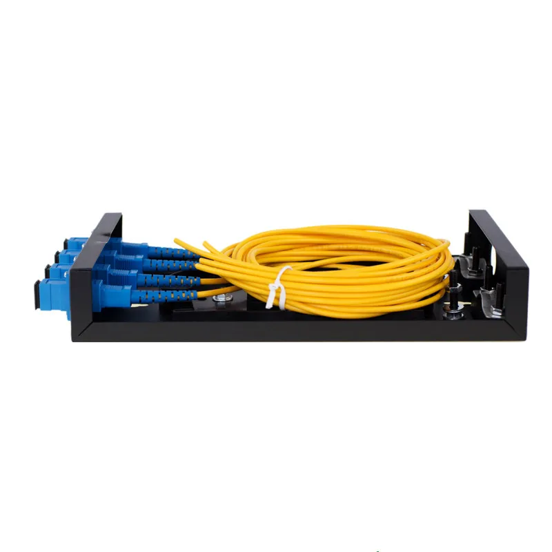 

Network SC 4 Ports Optic Fiber Terminal Box, include Pigtail and Fiber Optic Adapter