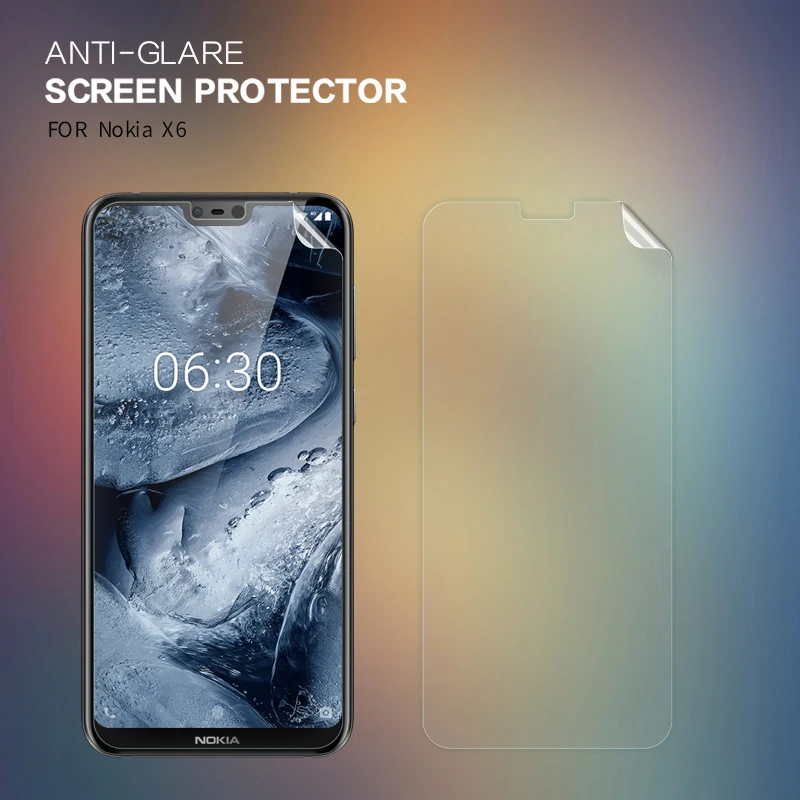 

for Nokia X6 Screen Protector Nillkin Clear / Matte Soft Plastic Film for Nokia X6 Not Glass