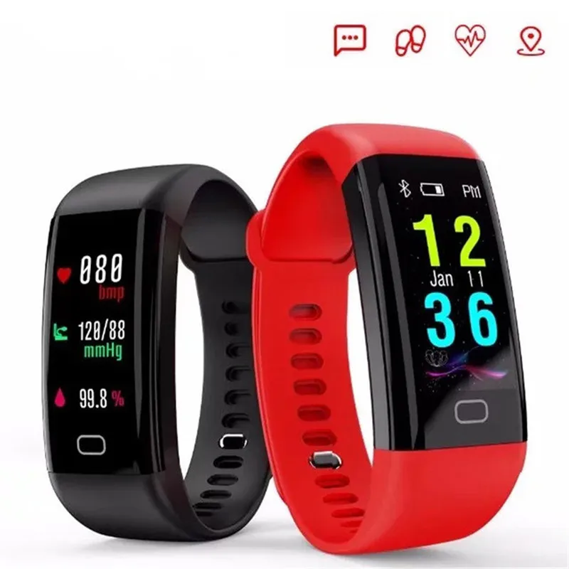 

Smart Band F07 Bluetooth Fitness Sleep Tracker Sport Bracelet IP68 Waterproof Pedometer Call Reminder Wristband for Android IOS