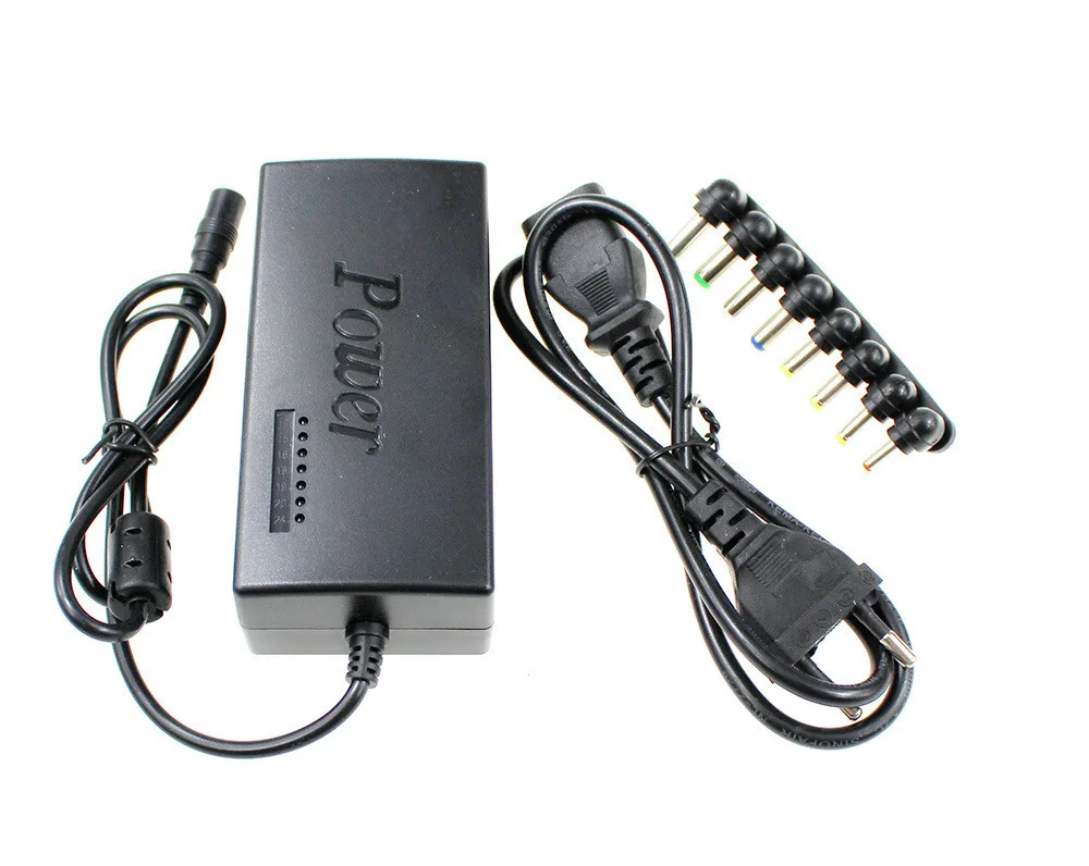 أفضل 96 W 50/60Hz العالمي محمول PC النت امدادات الطاقة شاحن 100 V-240 V مهايئ شاحن الكمبيوتر المحمول