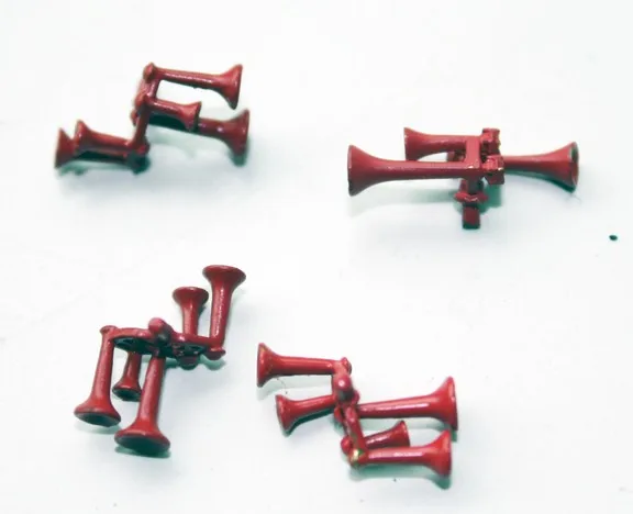

4pcs / lot 1/87 Model Train ho scale train accessories whistle D Free Shipping