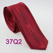 Галстуки YIBEI coahella бордовые галстуки на шею узкая окаймленная клетчатая черная красная Вертикальная полосатая узкий галстук Moda Cravate для мужчин