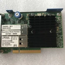 HSTNS-BN80 764285-B21 10 ГБ 2-Порты и разъёмы 544FLR-QSFP адаптер 544+ FLR-QSFP 764285-B21 764618-001 764737-001 аккумулятор большой емкости