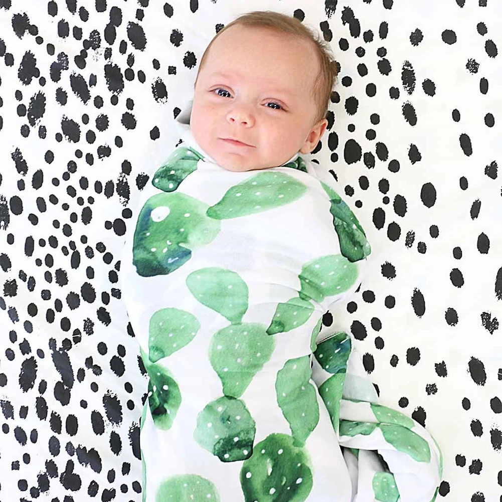 

Newborn Baby Blanket Swaddle Deer Print Sleeping Bag Kids Sleep Sack Stroller Wrap newborn Photography Props