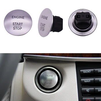

Universal For Mercedes Benz Keyless Go Start Stop Engine Button Ignition Switch Cover W205 C200 A45 G55 S63 ML350 GLK350 S350