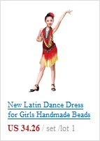 2018 новая детская одежда для Танцев Живота, одежда для девочек, одежда для латинских танцев, Одежда для танцев с короткими рукавами