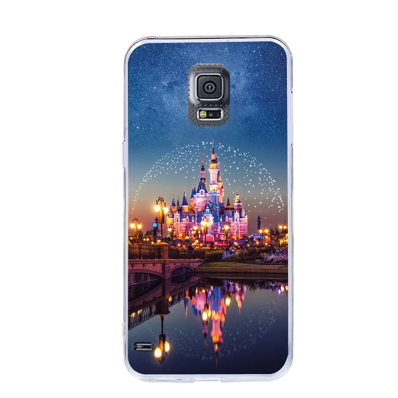 Чехол для samsung Galaxy S5 mini, прозрачный мягкий чехол из ТПУ для samsung S5mini SM-G800F G800, силиконовая задняя крышка 4,5" - Цвет: 92