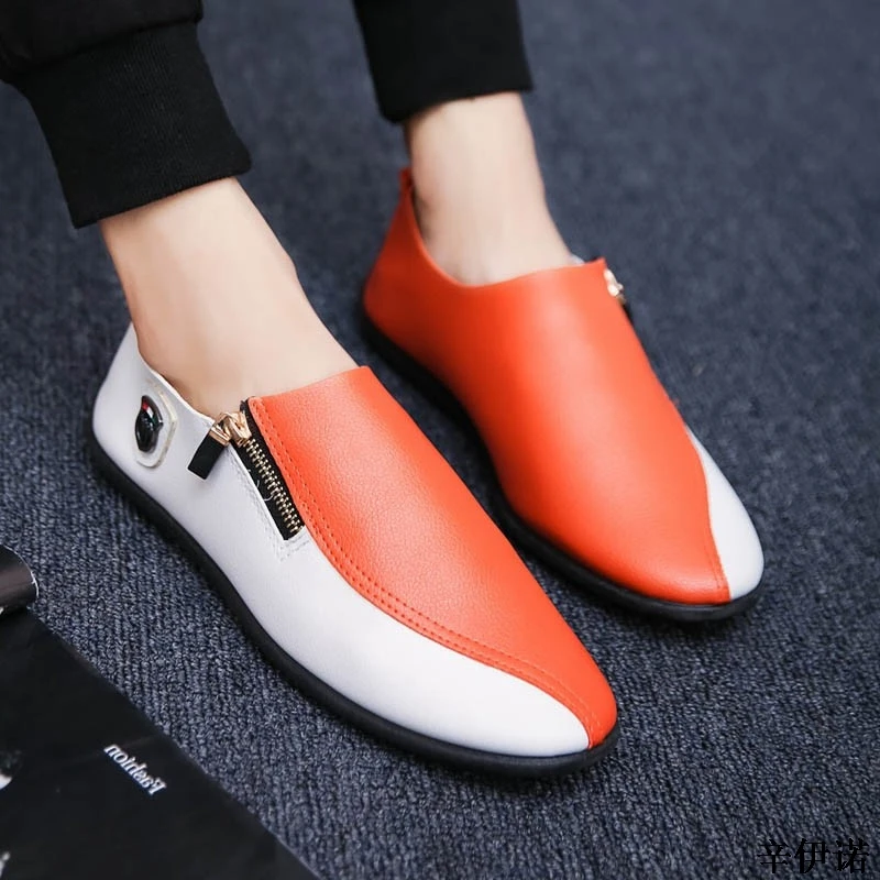 Cheap Spring Men's Shoes Casual Moccasins Men Loafers Shoes Luxury Brand Breathable Chaussure Homme Flat PU Leather Shoes Male Cheap Spring Men's Shoes Casual Moccasins Men Loafers Shoes Luxury Brand Breathable Chaussure Homme Flat PU Leather Shoes Male
