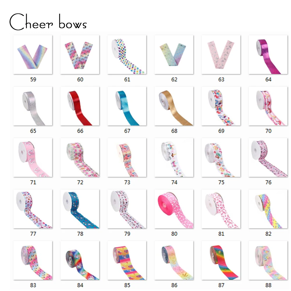 

Wholesale Grosgrain Ribbon Fashion Type Bronzing Printing Ribbon DIY Hairbows Accessories Home Textile Printed Ribbon 50/100yard