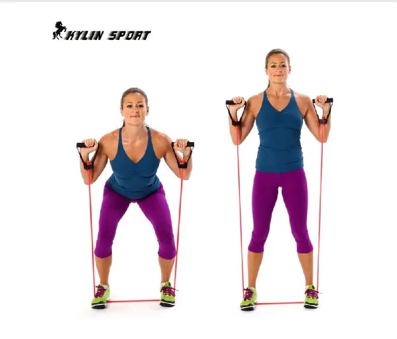 Yoga Exercise Resistance Band Stretch Fitness Tube Cable