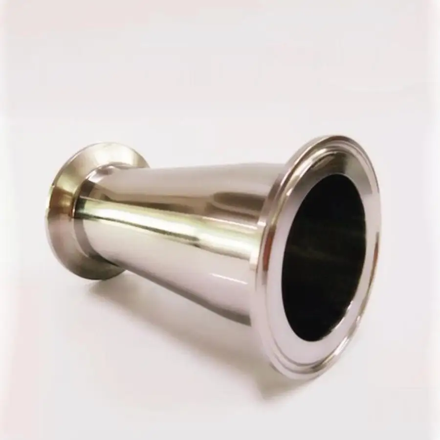 

102mm to 76mm Pipe OD 4" to 3" Tri Clamp Reducer SUS 304 Stainless Sanitary Pipe Fitting Homebrew
