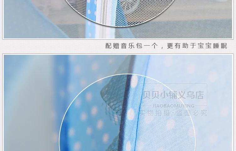 Милая Детская противомоскитная сетка портативный складной Тип удобный коврик для младенцев с герметичной москитной сеткой детское постельное белье с подушкой
