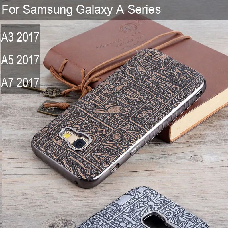 

case for samsung a3 a5 a7 2017 coque Maya Ancient Egypt Retro Soft silicone cover for Samsung Galaxy A7 A5 A3 2017 cases funda