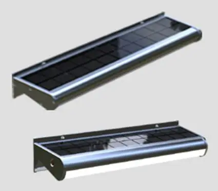 

Aluminum alloy solar LED landscape fence lamp wall lamp advertising lamp Product size :600*67*115 mm /48PCSLED