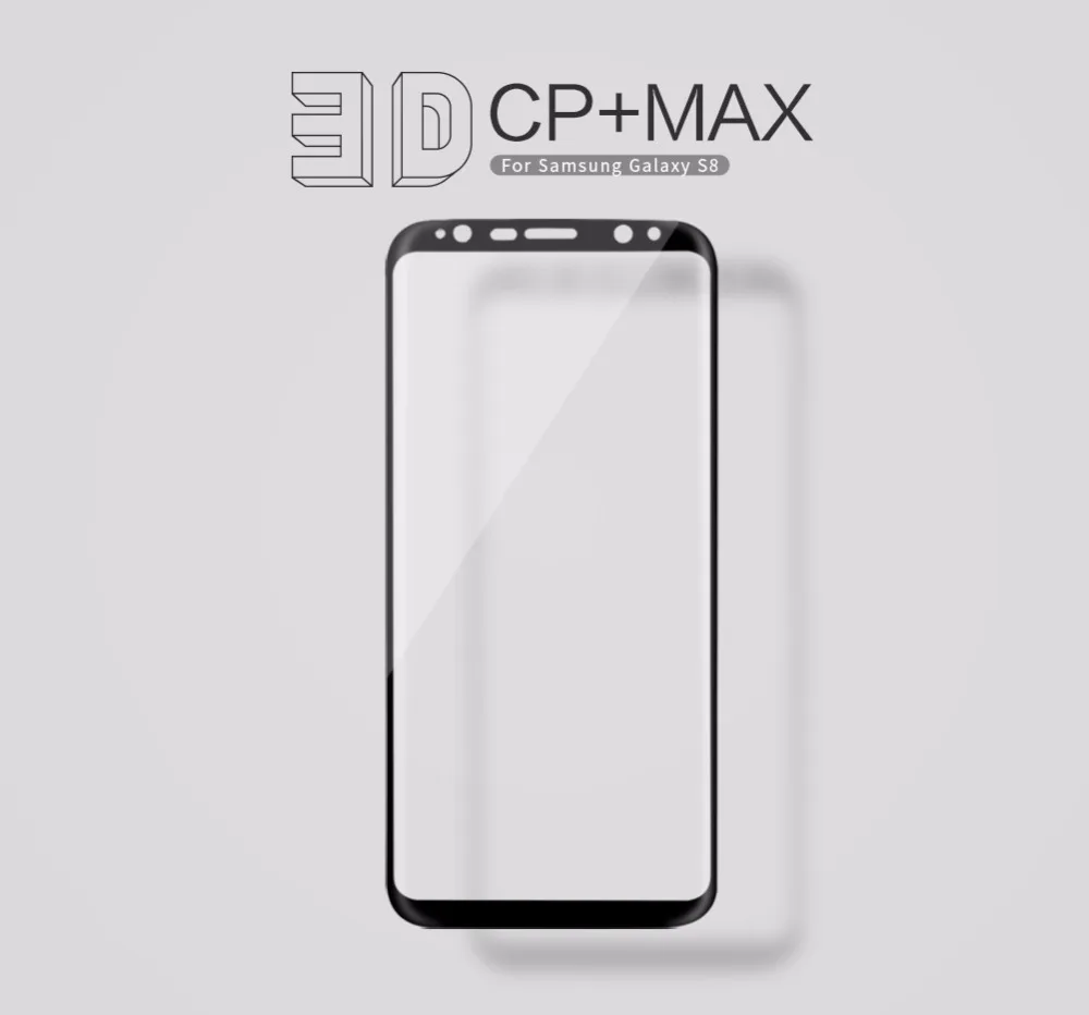 bilder für 10 teile/los großhandel nillkin für samsung galaxy s8 gehärtetem glas volldeckung 3d cp + max anti-burst displayschutzfolie für galaxy s8 bilder für 10 teile/los großhandel nillkin für samsung galaxy s8 gehärtetem glas volldeckung 3d cp + max anti-burst displayschutzfolie für galaxy s8